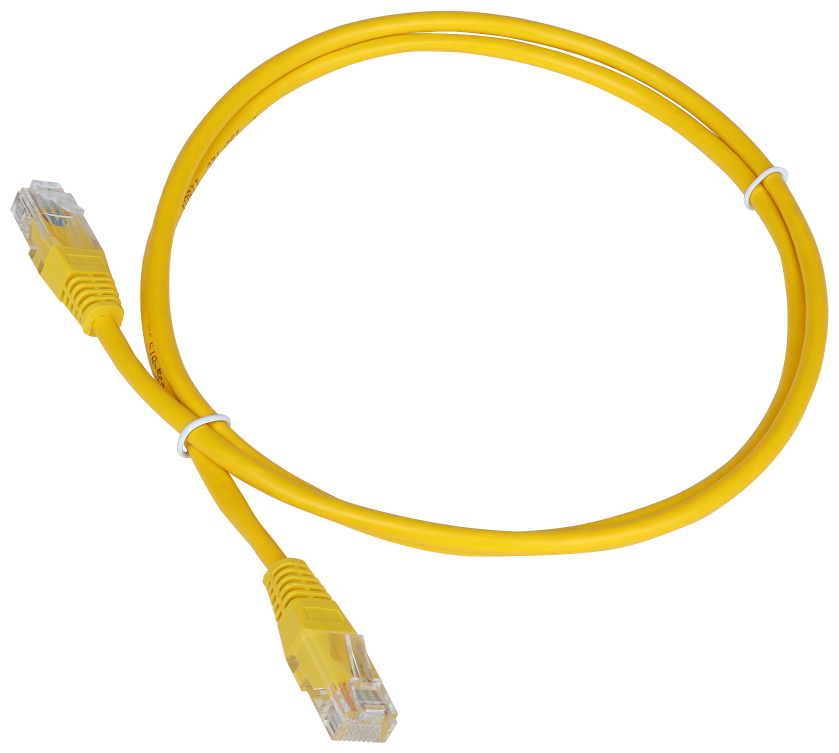 Патч-корд Lanmaster TWT-45-45-1.0-OR вилка RJ-45-вилка RJ-45 кат.5е 1м оранжевый ПВХ (уп.:1шт) - фото №1