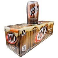 A&W Root Beer 355 мл - США - 12 шт.