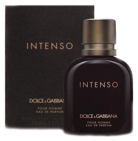 Dolce & Gabbana, Pour Homme Intenso, 75 мл, парфюмерная вода мужская