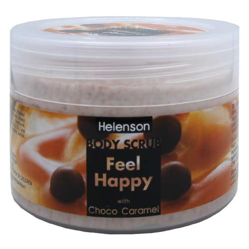 Купить Helenson Скраб для тела ощути счастье шоколад и карамель, Греция, 250 мл.