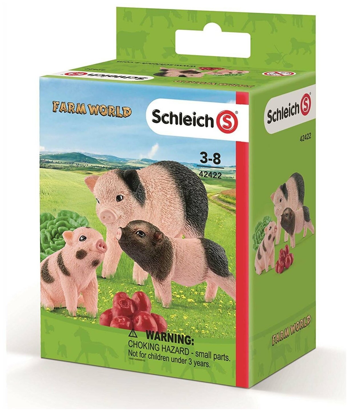 Игровой набор Schleich Farm World Мама свинья с поросятами - фото №3