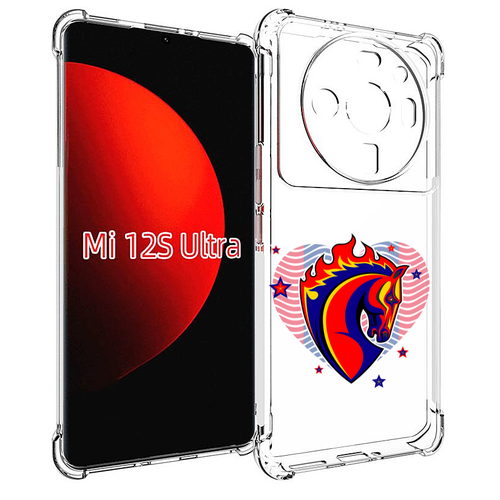 Чехол MyPads ФК ЦСЛ Лошадь для Xiaomi 12S Ultra задняя-панель-накладка-бампер