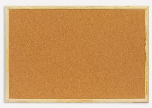 Изображение товара Доска пробковая Attache 60х90 см деревянная рама