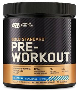 Предтреник OPTIMUM NUTRITION Gold Standard Pre-Workout 300 г, Черничный лимонад