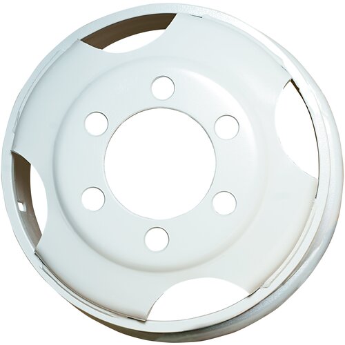 Колесный диск (без кольца) ГАЗ 3307, 3309, ПАЗ 3205 (R20, 6J, ET-130,9, 6х222,2) штампованный серый , Оригинал, арт. 3301.3101015