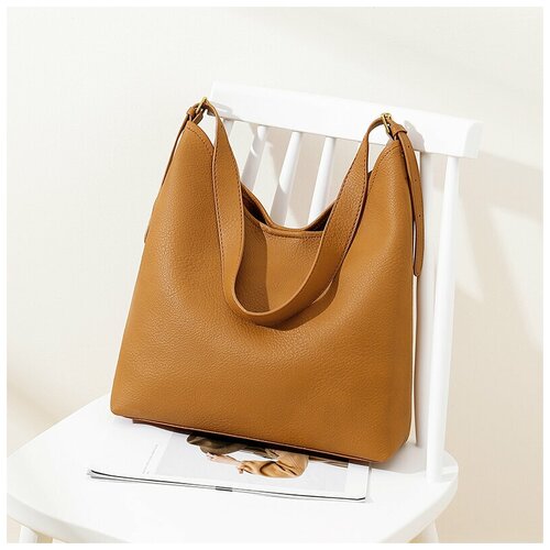 фото Сумка женская на плечо / шопер /повседневная / классическая/ модная / экокожа /подарок девушке нет бренда