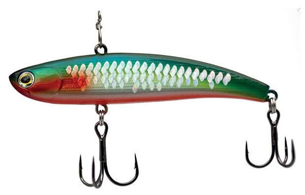 Воблер для рыбалки Виб ECOPRO Nemo Slim 60 мм 12г 055 Shiny Shad