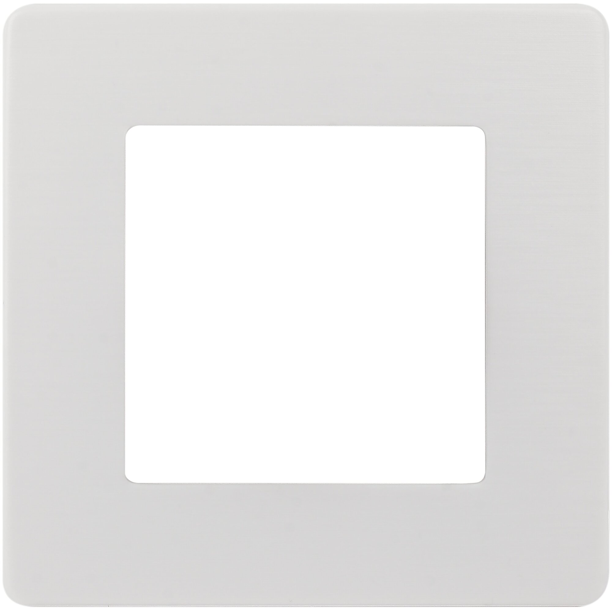 Рамка для розеток и выключателей ЭРА Серия 12 12-5101-01 на 1 пост, Сатин, белый арт. Б0052499 (1 шт.)