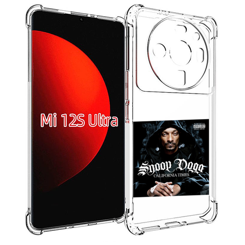 Чехол MyPads Snoop Dogg CALIFORNIA TIMES для Xiaomi 12S Ultra задняя-панель-накладка-бампер чехол mypads snoop dogg california times для motorola edge 30 ultra задняя панель накладка бампер