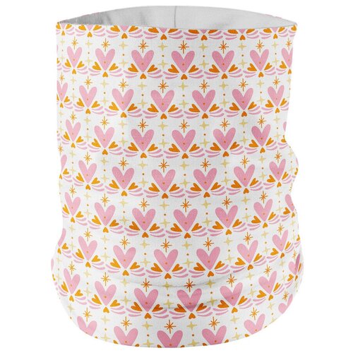 розовый, оранжевый, белый