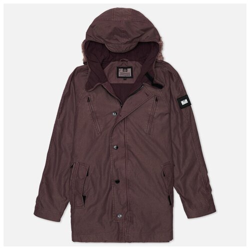 фото Мужская куртка парка weekend offender dakar garment dye cold weather фиолетовый , размер l