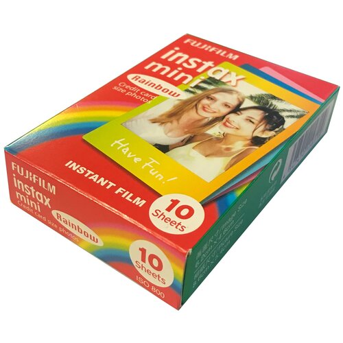 картридж для фотоаппарата fujifilm colorfilm instax mini дизайнерская серия rainbow Картридж для фотоаппарата Fujifilm Colorfilm Instax Mini. Дизайнерская серия Rainbow.