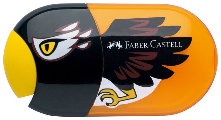 Faber-Castell Точилка "орел" двойная с ластиком sela25