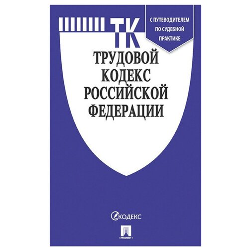 Кодекс РФ трудовой, мягкий переплёт, 125х200 мм, 256 страниц, 127539, 1 шт