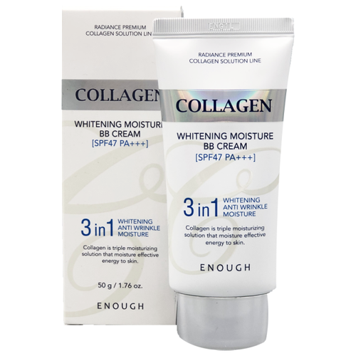 BB-крем с морским коллагеном ENOUGH Collagen 3 in1 Whitening Moisture BB Сream SPF47 PA+++