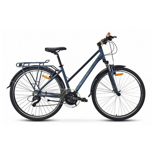Велосипед Stels Navigator 28 800 Lady V010 синий V010 (LU095872) рама 17 (требует финальной сборки)