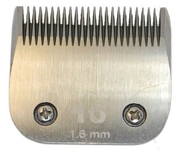 Ножевой блок PCS 1,6 мм #10 металл для машинки для стрижки - фотография № 1