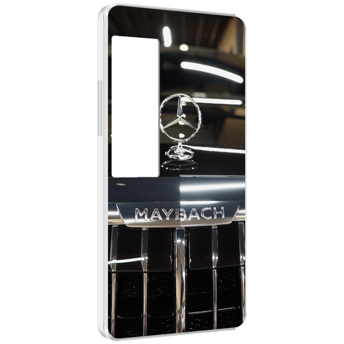 Чехол MyPads майбах-maybach-2 для Meizu Pro 7 Plus задняя-панель-накладка-бампер