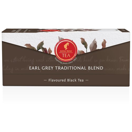 Чай черный Julius Meinl Earl Grey traditional в пакетиках, 25 пак., 2 уп.