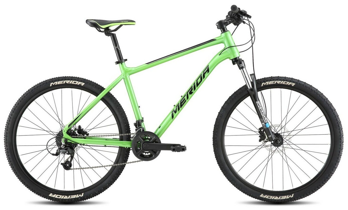 Велосипед горный с колесами 27,5" Merida Big.Seven Limited 2.0 Green/Black 2022 год рама XS(13.5") 16 скоростей