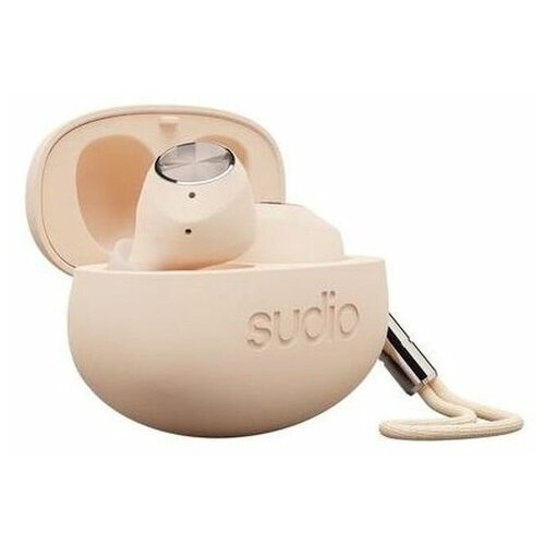 Беспроводные TWS наушники Sudio T2 Цвет песочный 500700₽