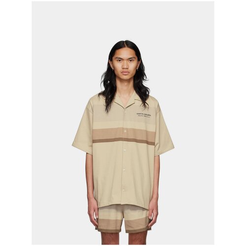 фото Рубашка martin asbjorn ryder shirt, бледно-бежевый, xxl