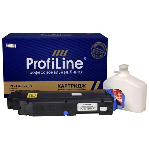 ProfiLine Тонер-туба PL-TK-5270C картридж для лазерного принтера easyprint lk 5270c tk 5270c