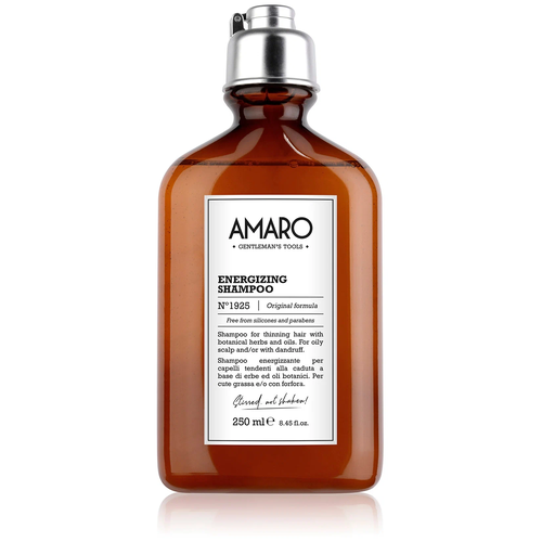 AMARO шампунь Energizing для волос восстанавливающий, 250 мл шампунь для волос amaro energizing shampoo 250 мл