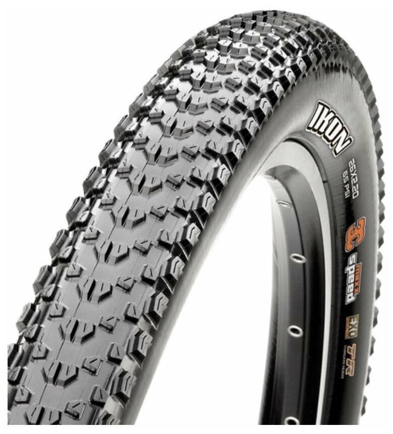 Покрышка Maxxis Ikon 27.5x2.20 TPI 60 сталь