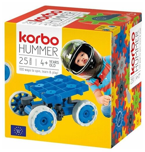 Korbo Пластиковый конструктор Внедорожник HUMMER синий