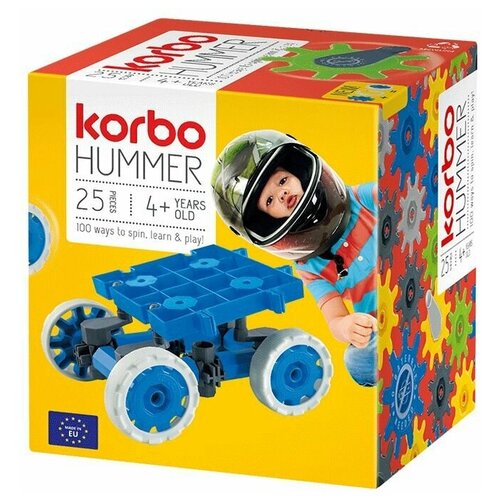 Korbo Пластиковый конструктор Внедорожник HUMMER синий