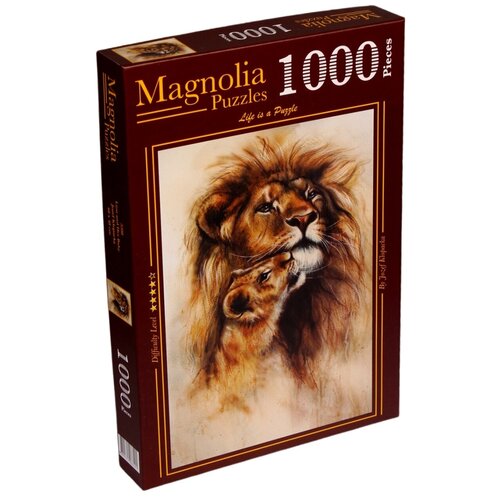 Пазл Magnolia 1000 деталей: Лев и ее ребенок