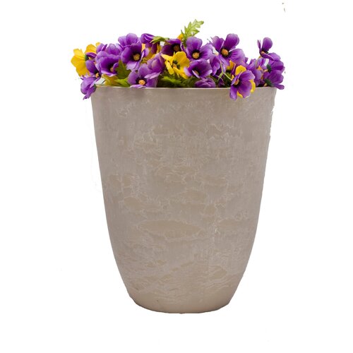 Горшок для растений GreenShip H-11VH39 Песочный