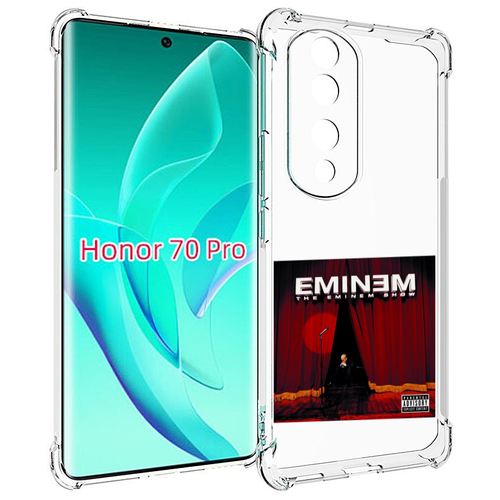 Чехол MyPads THE EMINEM SHOW для Honor 70 Pro / 70 Pro Plus задняя-панель-накладка-бампер