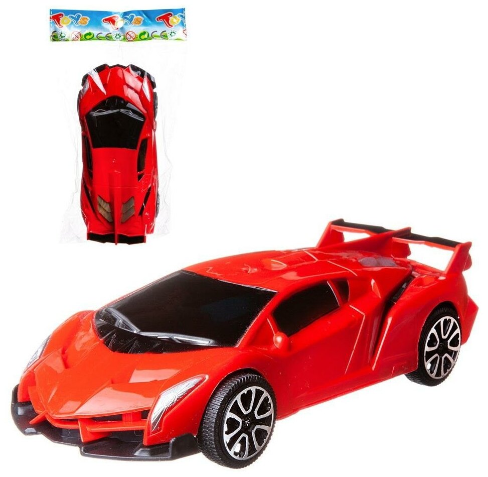 фото Машинка Abtoys "Спортивная гоночная", пластмассовая