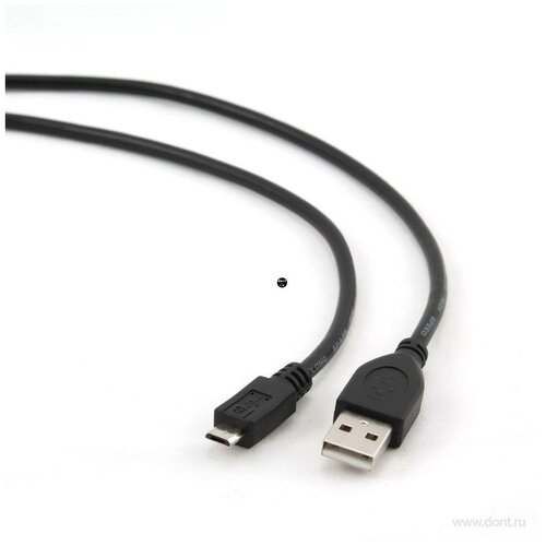 Аксессуар Gembird Cablexpert Pro USB 2.0 AM/microBM 5P 30cm Black CCP-mUSB2-AMBM-0.3M