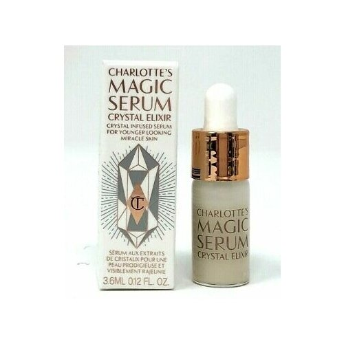 Антивозрастная волшебная сыворотка для лица с витамином С мини-формат Charlotte Tilbury Magic Serum crystal elixir 3.6ml