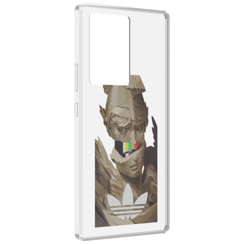 Чехол MyPads статуя-адидас для ZTE Nubia Z40 Pro задняя-панель-накладка-бампер