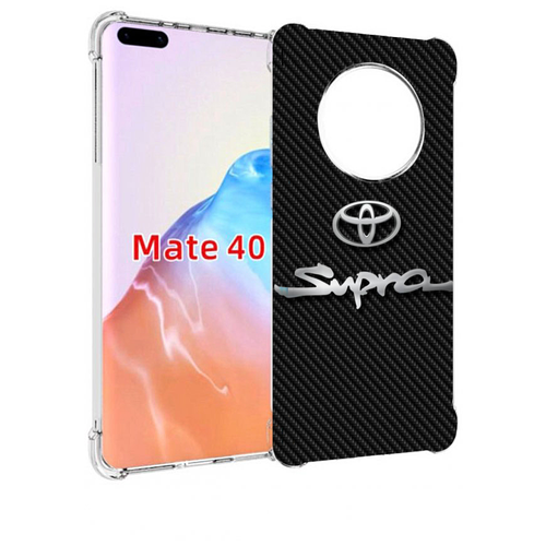 Чехол MyPads toyota тойота 2 для Huawei Mate 40 / Mate 40E задняя-панель-накладка-бампер