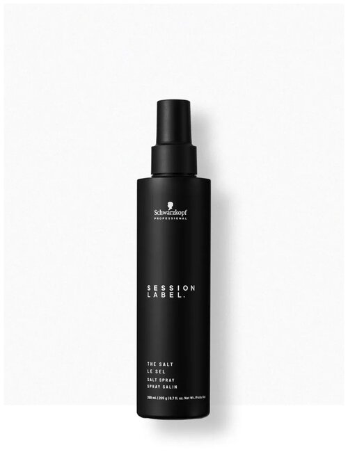 Schwarzkopf Professional Спрей для укладки волос Session label Salt, 200 мл