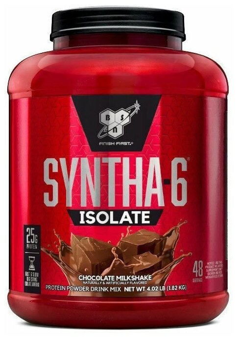 Bsn Syntha-6 Isolate (1,82 кг) Клубника