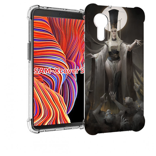 Чехол MyPads Erfiorr — Fantasy Art Dimension для Samsung Galaxy Xcover 5 задняя-панель-накладка-бампер