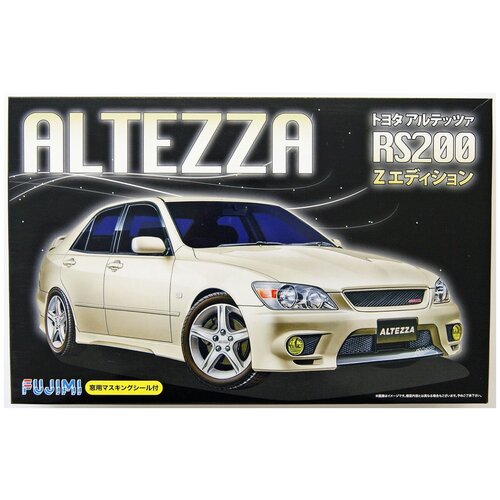 фото Toyota altezza rs200 z edition модель для сборки, 1/24 fujimi