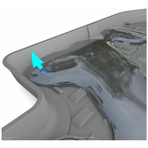 Коврики в салон Sahler для Пежо Партнер 2008-н.в., черный, 4 шт., арт:MAT.SAH.PEPA.08.B