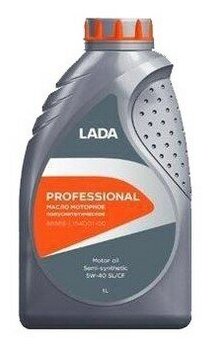 Моторное масло LADA PROFESSIONAL 5W40 полусинтетическое 1л