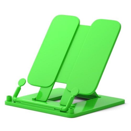 Подставка для книг, ErichKrause Neon Solid, пластиковая, зелёная подставка пластиковая erichkrause base neon solid зеленый