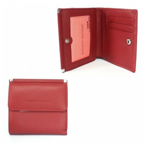 Кошелек женский натуральная кожа Cossroll-A 190-8848-12, 4отд, 6карм, бордовый 239444