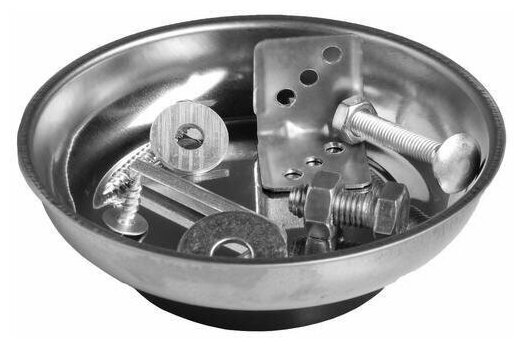 Магнитная тарелка для проведения слесарных работ, диаметр 108 мм - фотография № 3