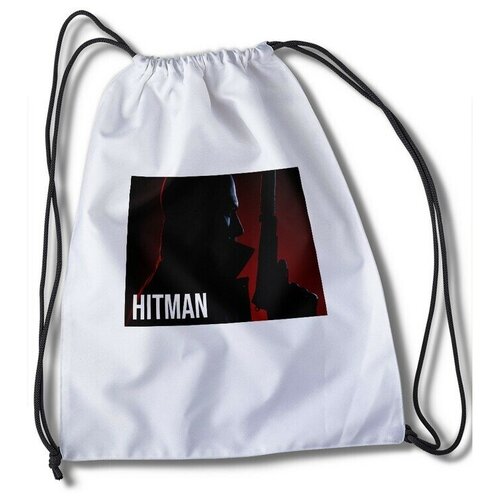 мешок для сменной обуви с принтом игра hitman absolution 34044 Мешок для сменной обуви с принтом Hitman 3 - 33864