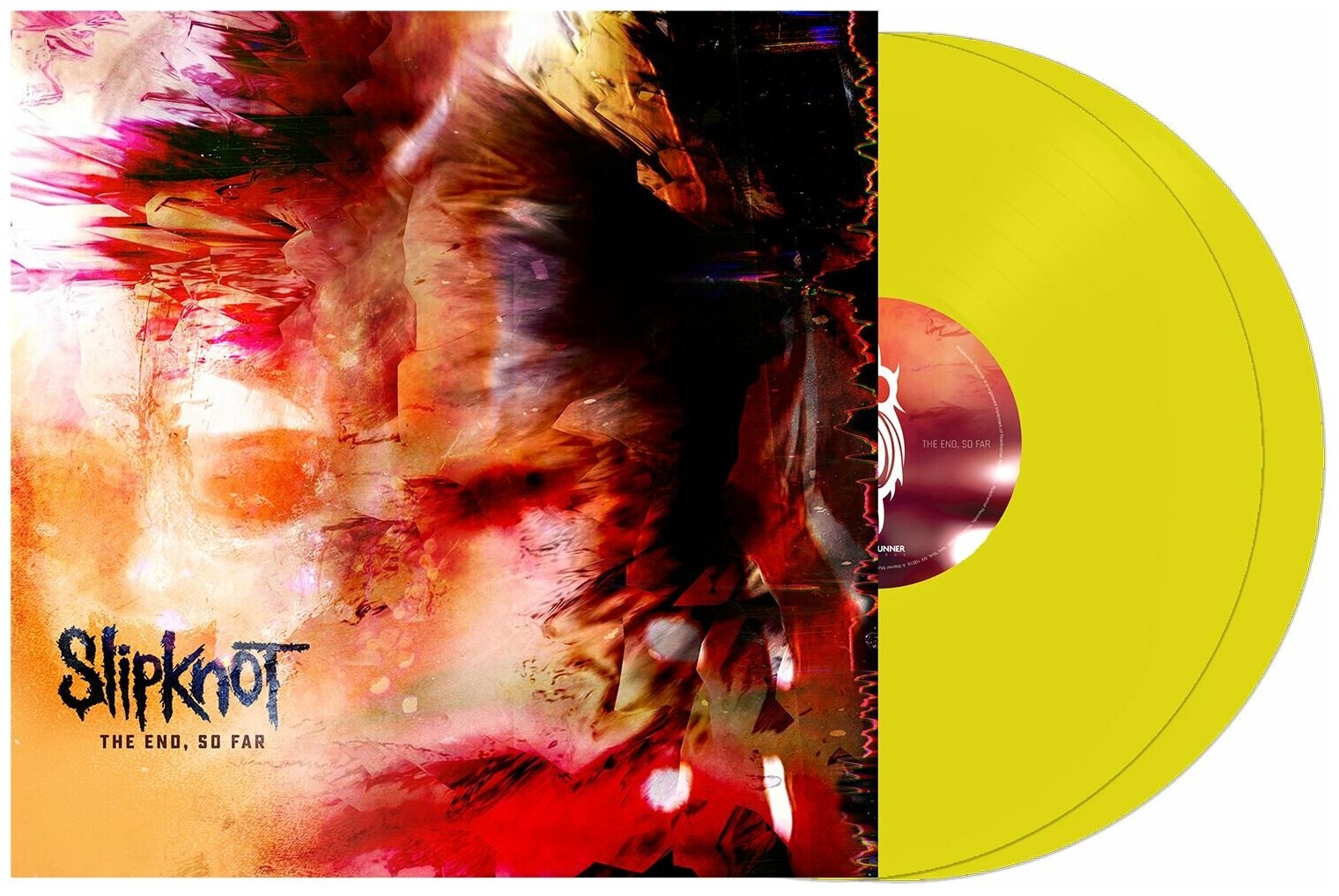 Виниловая пластинка Slipknot. The End So Far. Neon Yellow (2 LP)
